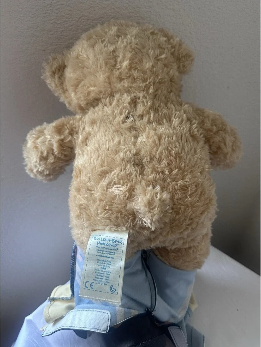 Build a Bear Star Wars 17” Plush Han Solo Stuffed W/Boots Excellent 2013